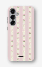 Samsung Galaxy S25 Tough Case – Rose Lines - View 1