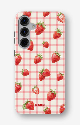 Samsung Galaxy S25 Tough Case – Strawbella - View 1