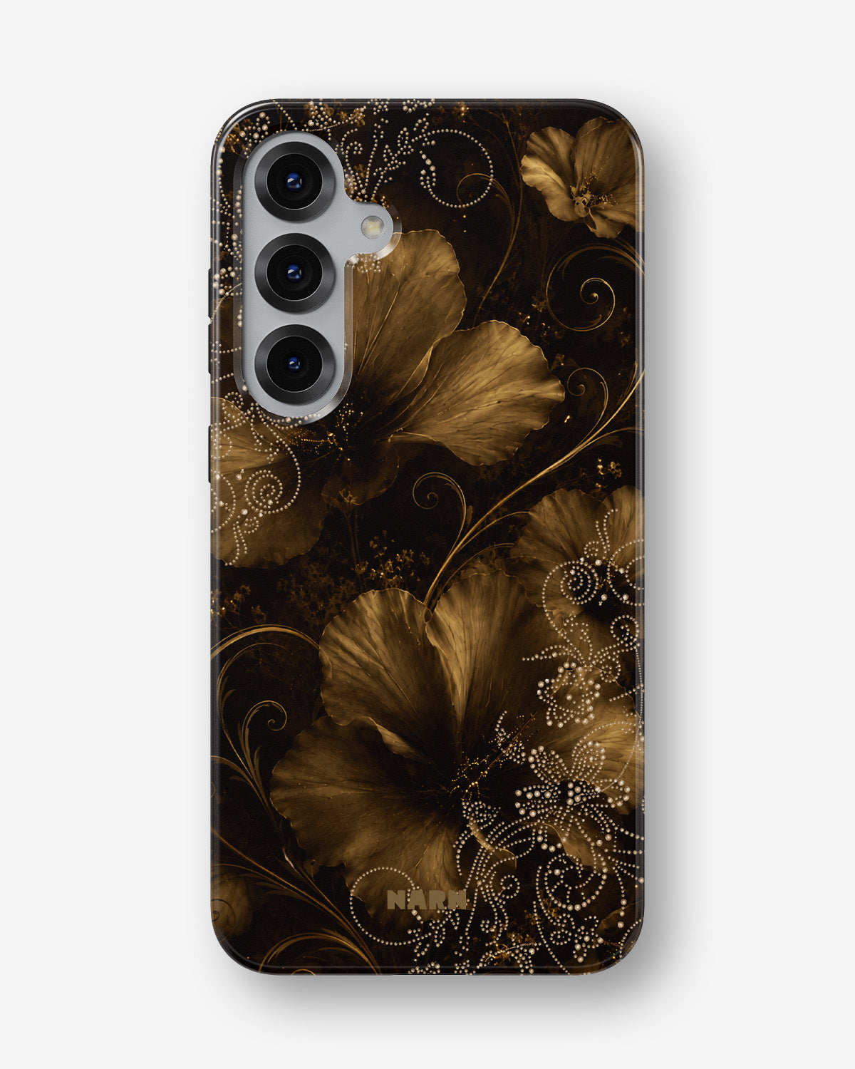 Samsung Galaxy S25 Tough Case – Bloom Noir - View 1