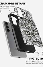 Samsung Galaxy S25 Tough Case – Japanese Pattern - View 2