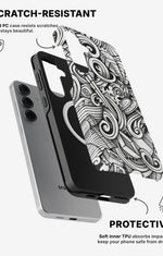 Samsung Galaxy S25 Tough Case – Japanese Pattern - View 2