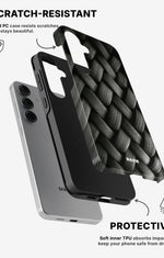 Samsung Galaxy S25 Tough Case – Tires Wall - View 2