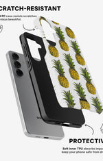 Samsung Galaxy S25 Tough Case – Pineapple Bliss - View 2