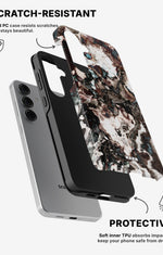 Samsung Galaxy S25 Tough Case – Marble Brown - View 2