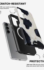 Samsung Galaxy S25 Tough Case – Cow Skin - View 2