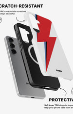 Samsung Galaxy S25 Tough Case – White Bowie  - View 2
