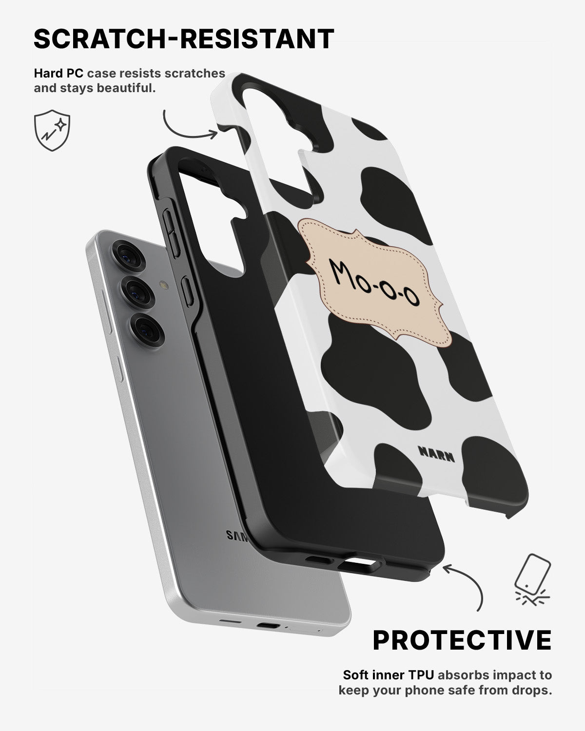 Samsung Galaxy S25 Tough Case – Mo-o-o - View 2