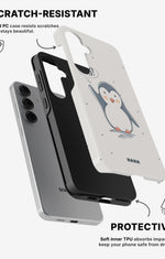 Samsung Galaxy S25 Tough Case – Cute Penguin - View 2