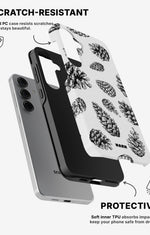 Samsung Galaxy S25 Tough Case – Pine Cones - View 2