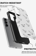 Samsung Galaxy S25 Tough Case – Paper Planes - View 2