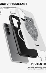Samsung Galaxy S25 Tough Case – Owl - View 2