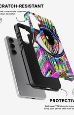 Samsung Galaxy S25 Tough Case – Abstract Eye - View 2