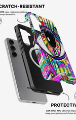 Samsung Galaxy S25 Tough Case – Abstract Eye - View 2