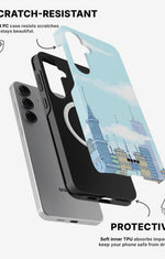 Samsung Galaxy S25 Tough Case – Skyline - View 2