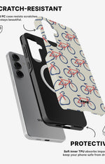 Samsung Galaxy S25 Tough Case – Vintage Bicycle - View 2