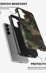 Samsung Galaxy S25 Tough Case – Camouflage - View 2