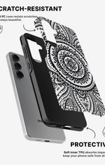 Samsung Galaxy S25 Tough Case – Henna Mandala - View 2