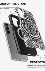 Samsung Galaxy S25 Tough Case – Henna Mandala - View 2