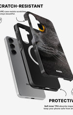 Samsung Galaxy S25 Tough Case – Cat's Eye - View 2