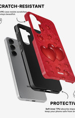 Samsung Galaxy S25 Tough Case – Red Romance - View 2