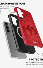 Samsung Galaxy S25 Tough Case – Red Romance - View 2