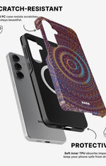 Samsung Galaxy S25 Tough Case – Royal Mandala - View 2