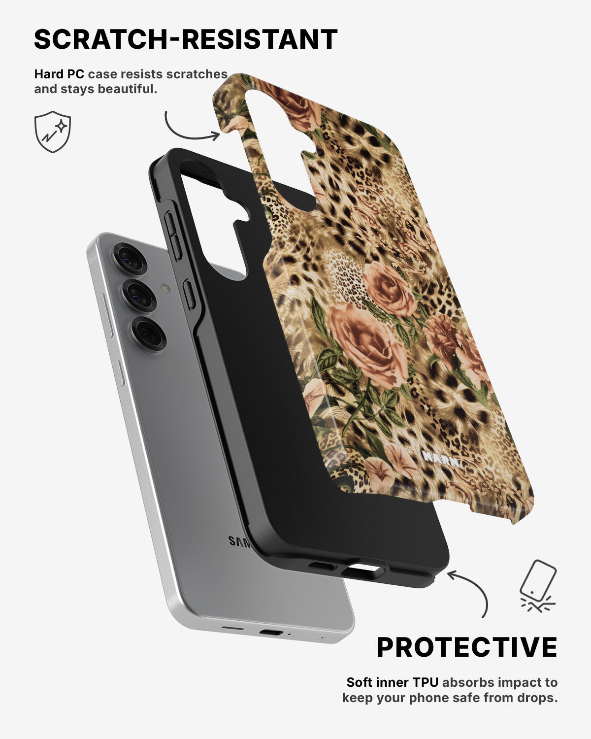 Samsung Galaxy S25 Tough Case – Leo Roses - View 2