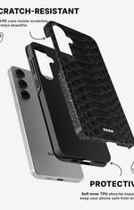 Samsung Galaxy S25 Tough Case – Black Snake - View 2