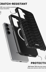 Samsung Galaxy S25 Tough Case – Black Snake - View 2