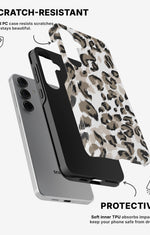 Samsung Galaxy S25 Tough Case – Snow Leopard - View 2