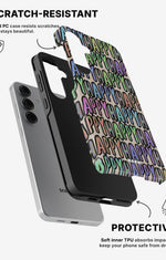 Samsung Galaxy S25 Tough Case – Happy - View 2