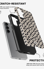 Samsung Galaxy S25 Tough Case – Marble Dots - View 2