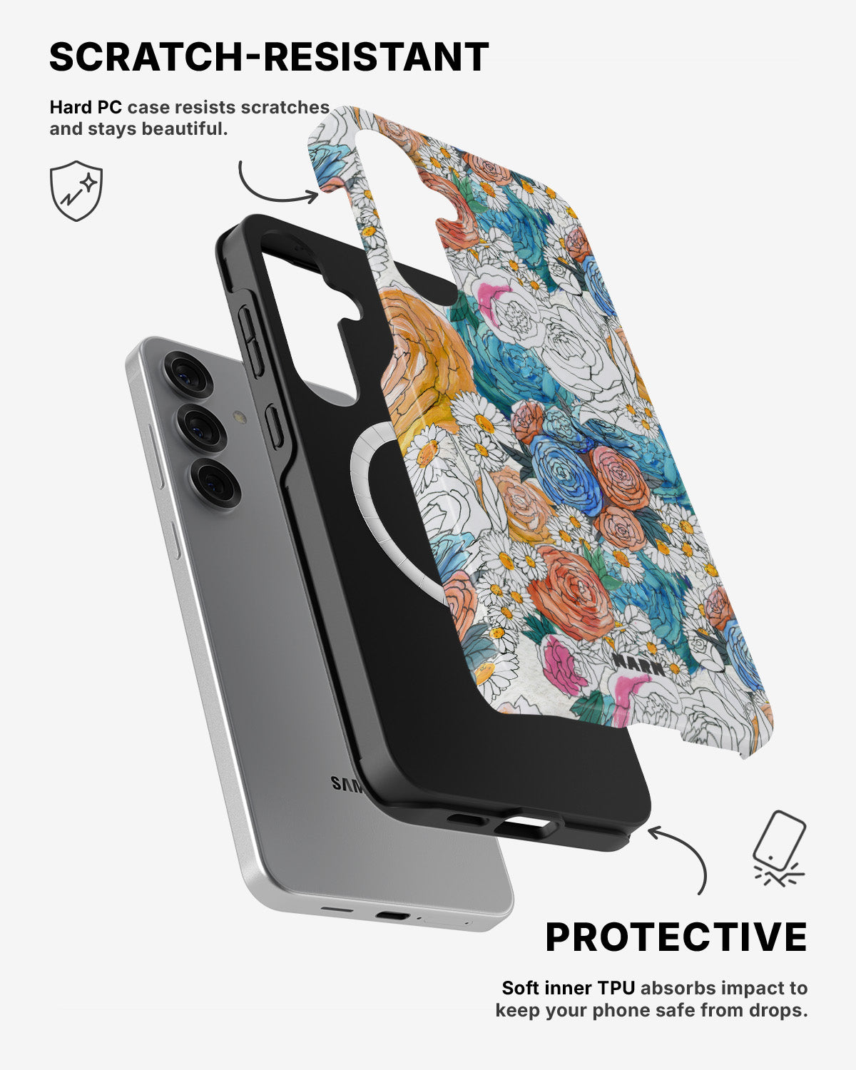 Samsung Galaxy S25 Tough Case – Midsommer - View 2
