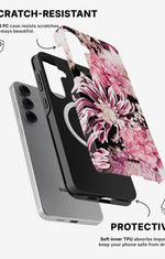 Samsung Galaxy S25 Tough Case – Soft Blossom - View 2