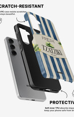 Samsung Galaxy S25 Tough Case – Greek Blues - View 2