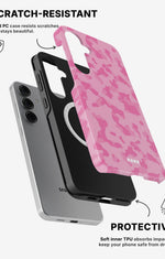 Samsung Galaxy S25 Tough Case – Riot Pink - View 2
