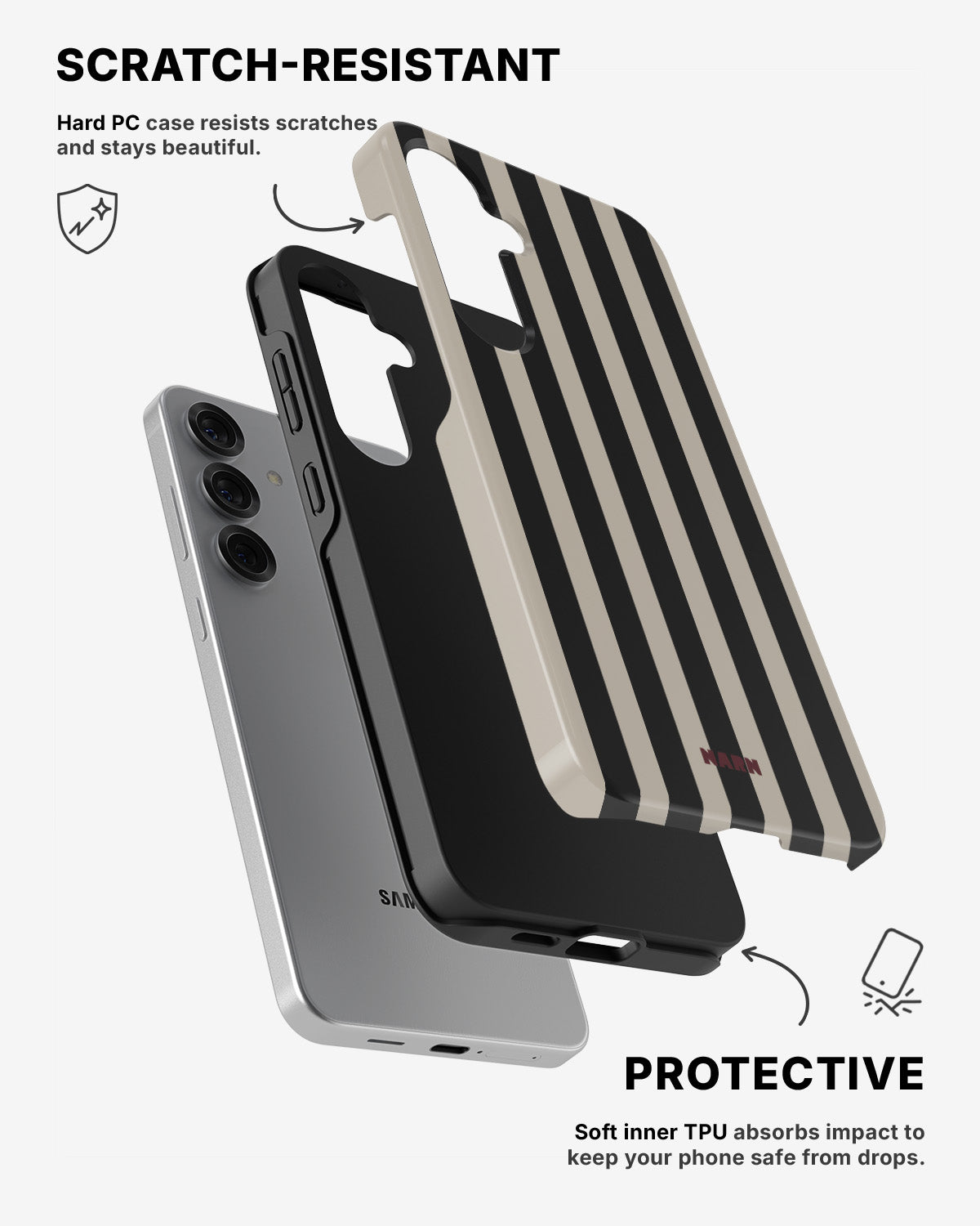 Samsung Galaxy S25 Tough Case – Classique - View 2