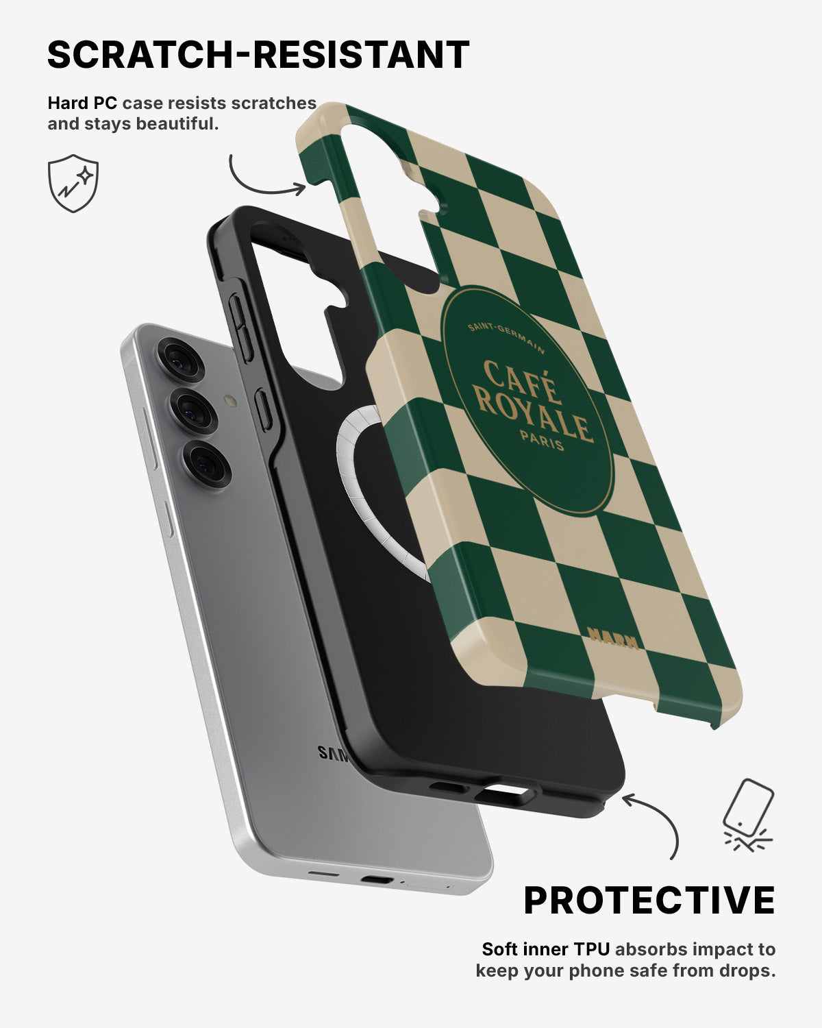 Samsung Galaxy S25 Tough Case – Cafe Royale - View 2