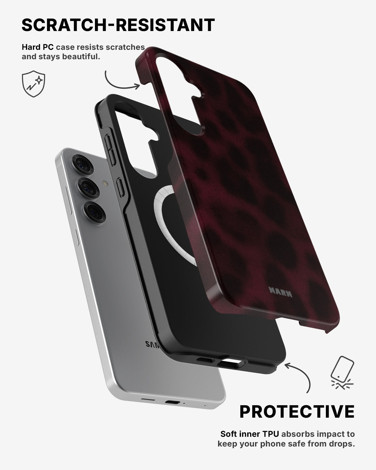 Samsung Galaxy S25 Tough Case – Roar - View 2