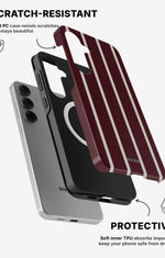 Samsung Galaxy S25 Tough Case – Rouge - View 2