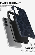 Samsung Galaxy S25 Tough Case – Midnight Rose - View 2
