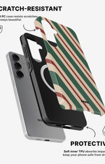Samsung Galaxy S25 Tough Case – Candy Stripe - View 2