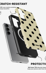 Samsung Galaxy S25 Tough Case – Honey Dots - View 2