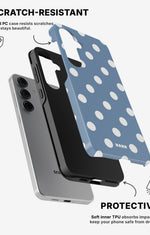 Samsung Galaxy S25 Tough Case – Sky Dots - View 2