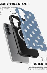 Samsung Galaxy S25 Tough Case – Sky Dots - View 2