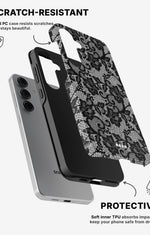 Samsung Galaxy S25 Tough Case – Midnight Lace - View 2
