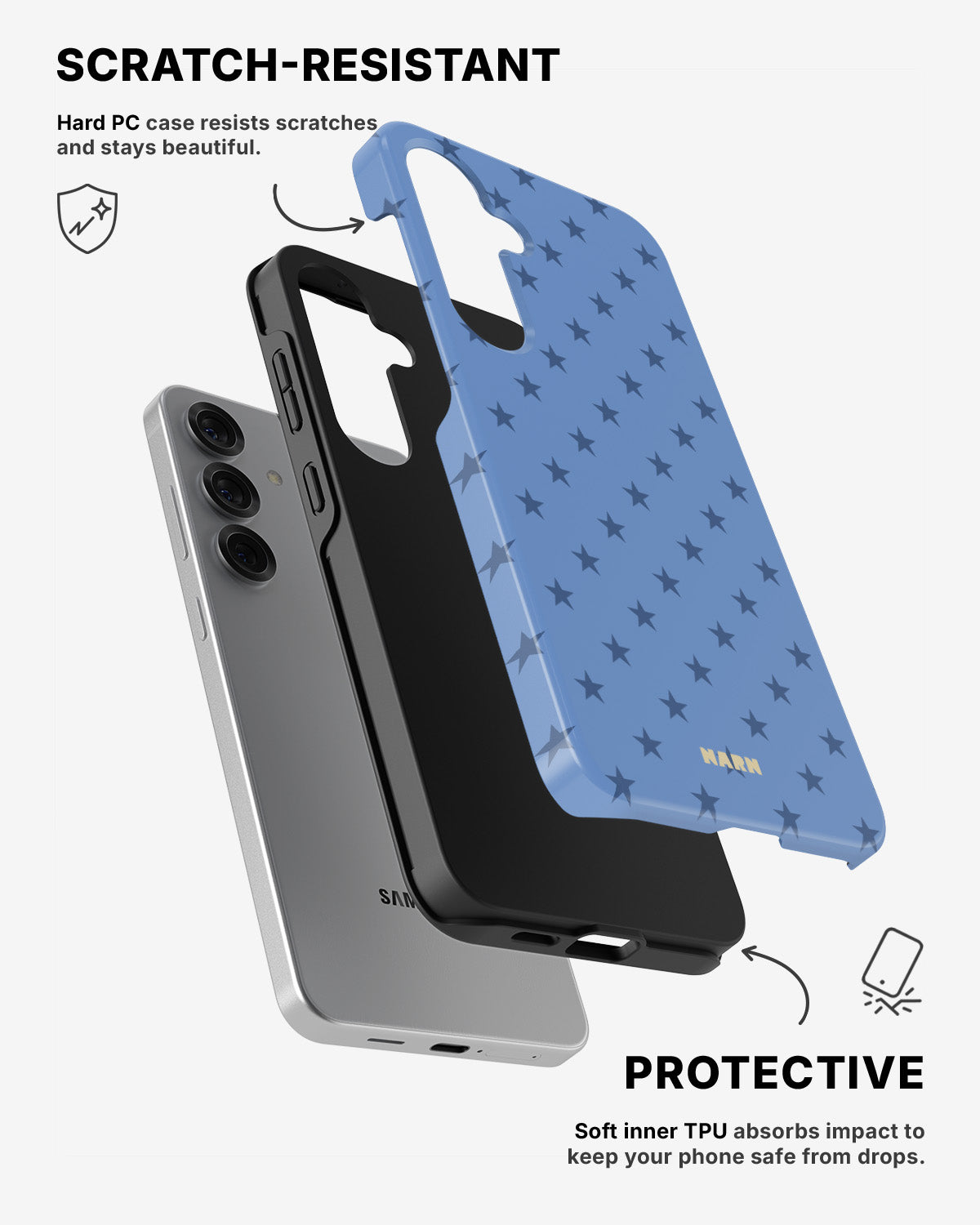 Samsung Galaxy S25 Tough Case – Sprinkles - View 2
