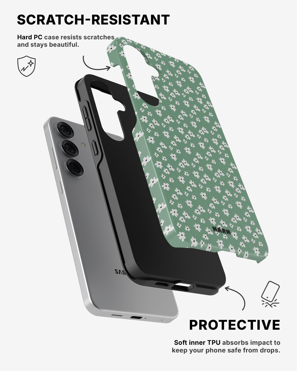 Samsung Galaxy S25 Tough Case – Meadow - View 2
