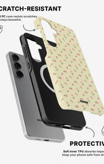 Samsung Galaxy S25 Tough Case – Petite Roses - View 2
