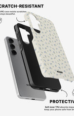 Samsung Galaxy S25 Tough Case – Wild Petals - View 2